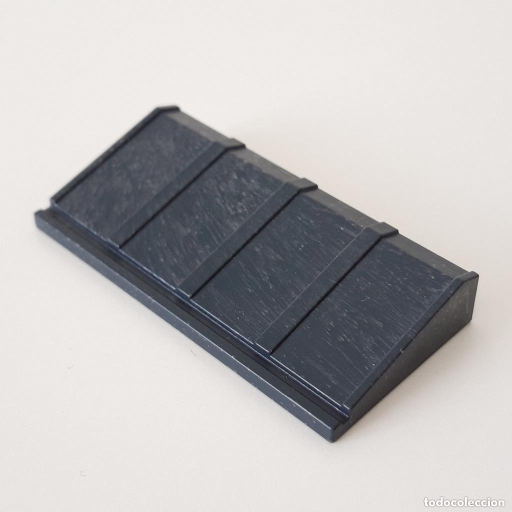 Playmobil: PLAYMOBIL SECCI&Oacute;N TEJADO OSCURO COLEGIO SYSTEM X 9455 TEJADILLO VOLADIZO