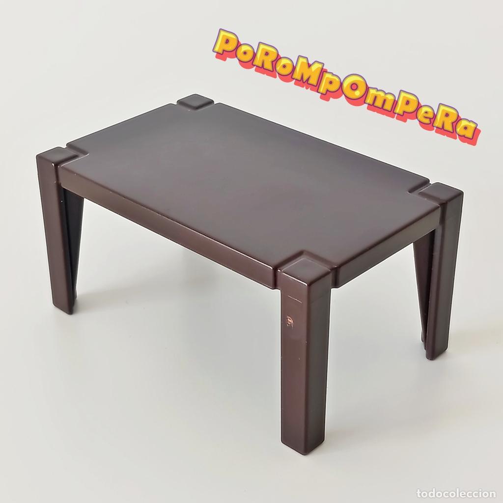 Playmobil: PLAYMOBIL MESA DE COMEDOR MARR&Oacute;N OSCURO - SET/S POR DETERMINAR MBX