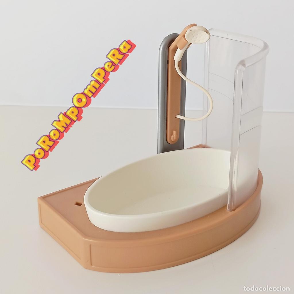 Playmobil: PLAYMOBIL BA&Ntilde;ERA CUARTO DE BA&Ntilde;O SERIE ROSA 5330 DUCHA MAMPARA MBX