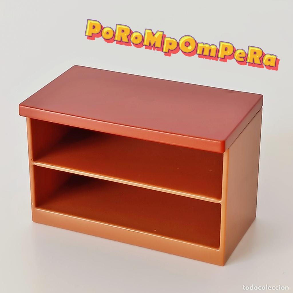 Playmobil: PLAYMOBIL MOSTRADOR MARR&Oacute;N TIENDA DE ULTRAMARINOS FAMILIA KELLER 70257 HEIDI MESA MUEBLE MBX