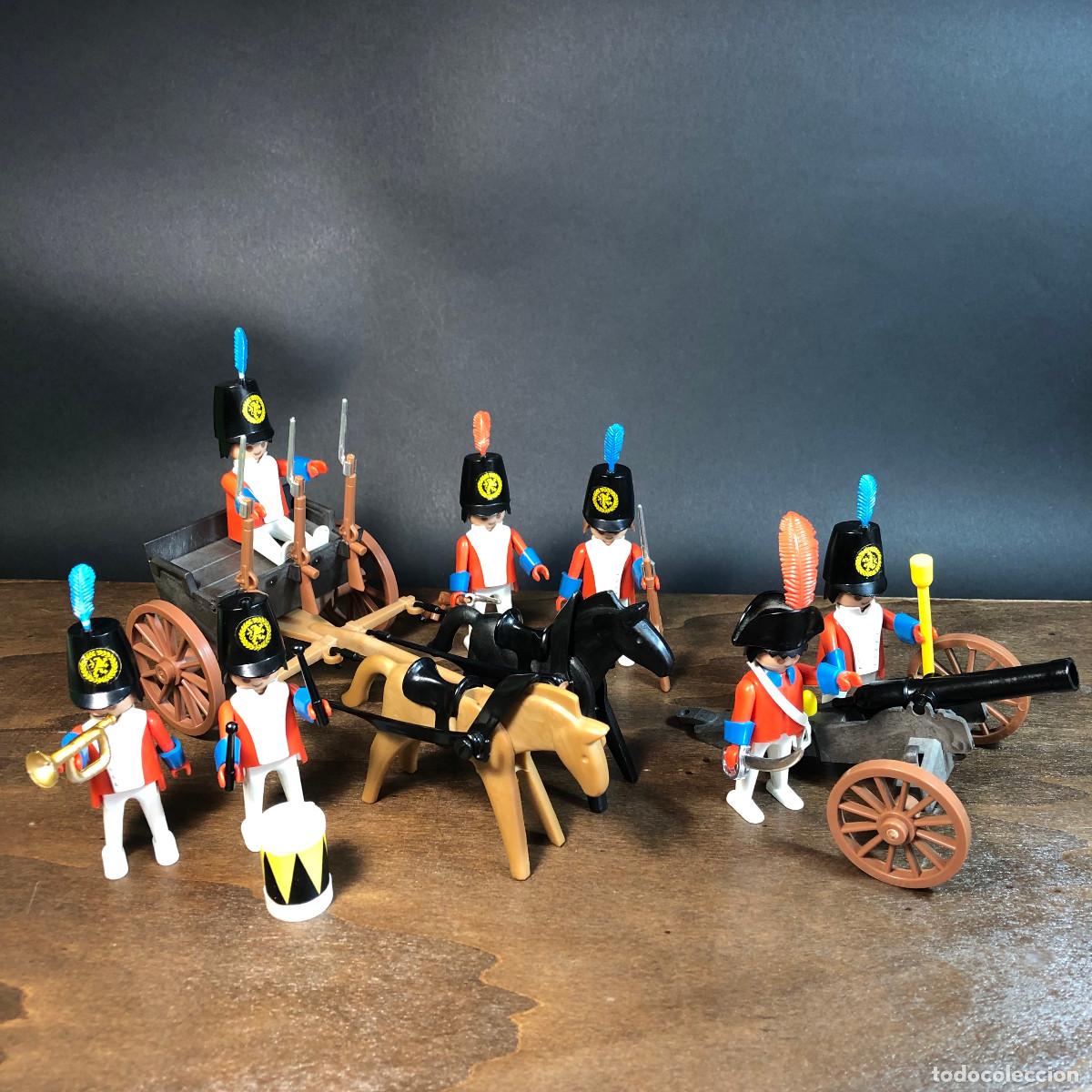 Playmobil: Soldados imperiales Famobil a&ntilde;os 70 completo Ref. 3402