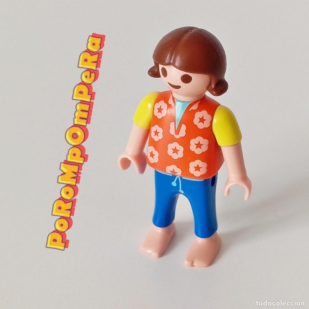 Playmobil: PLAYMOBIL FIGURA NI&Ntilde;A HABITACI&Oacute;N INFANTIL SERIE ROSA 5333 CUSTOM/COMPLETAR INFANTIL N1