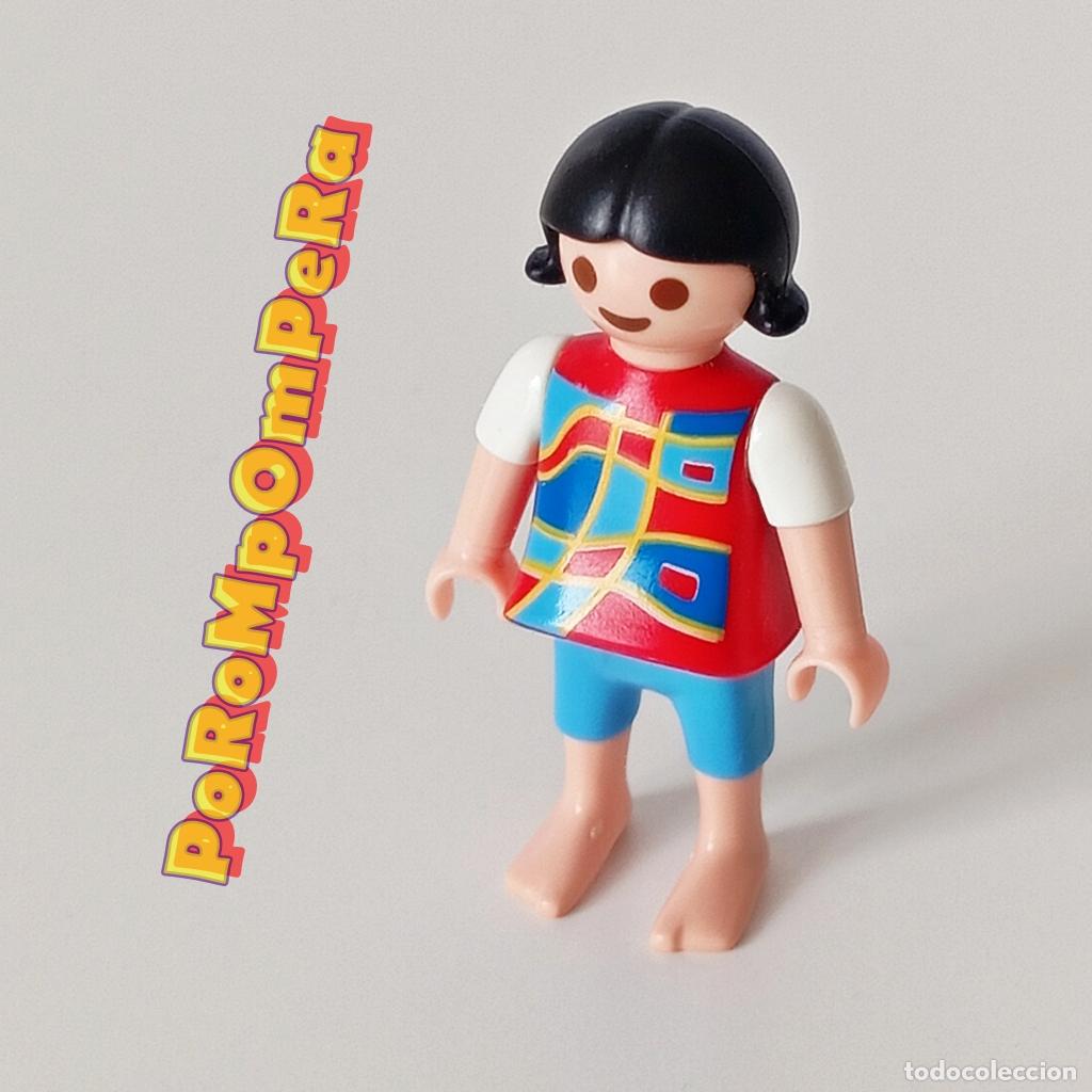 Playmobil: PLAYMOBIL FIGURA NI&Ntilde;A HABITACI&Oacute;N INFANTIL 4287 5579 CUSTOM/COMPLETAR INFANTIL N1