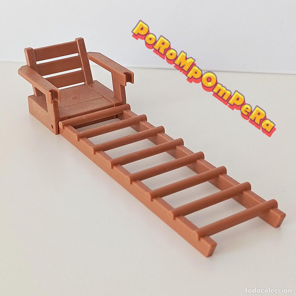 Playmobil: PLAYMOBIL PUESTO DE VIGILANCIA &Aacute;RBOL SIMILAR 4208 5004 6469 ESCALERA SILLA ASIENTO GUARDABOSQUES CG5