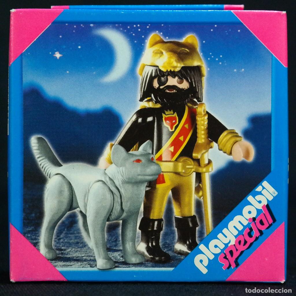 Playmobil: Playmobil guerrero lobo ref.4644 a&ntilde;o 2005 con caja cerrada ☼