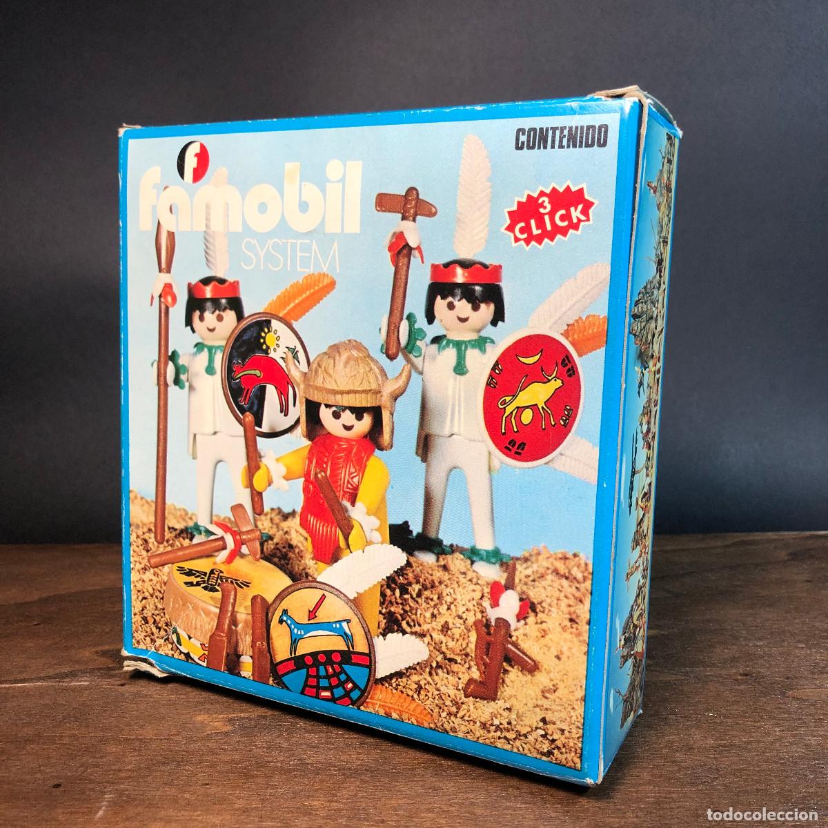 Playmobil: Indios a&ntilde;os 70 completo y con caja Ref. 3569 - Foto 1