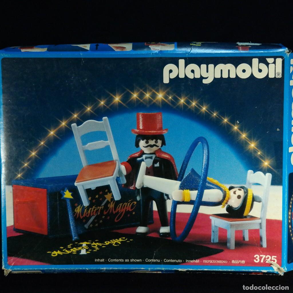 Playmobil: Playmobil magos de circo ref. 3725 nuevo completo con caja ☼