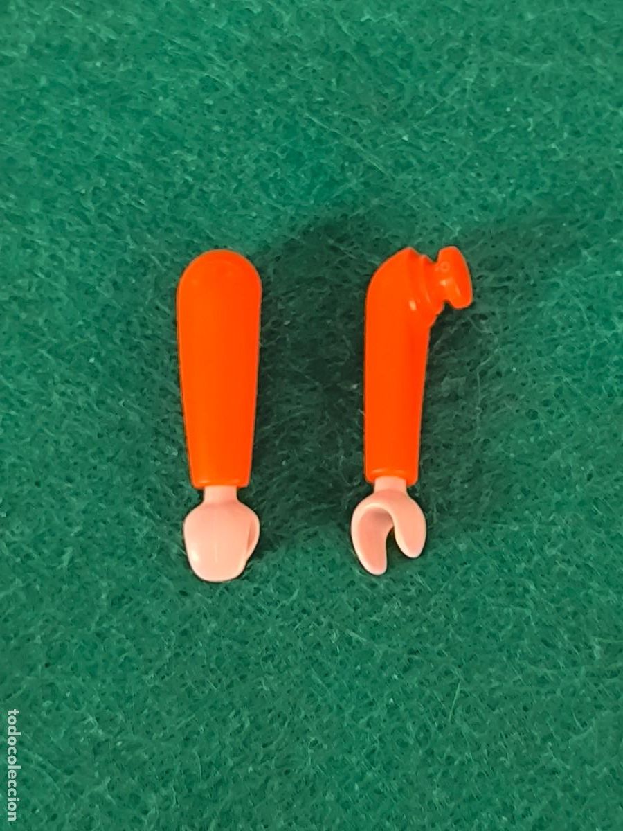Playmobil: Playmobil par de brazos medievales naranja piratas oeste victoriano ciudad vikingos romanos