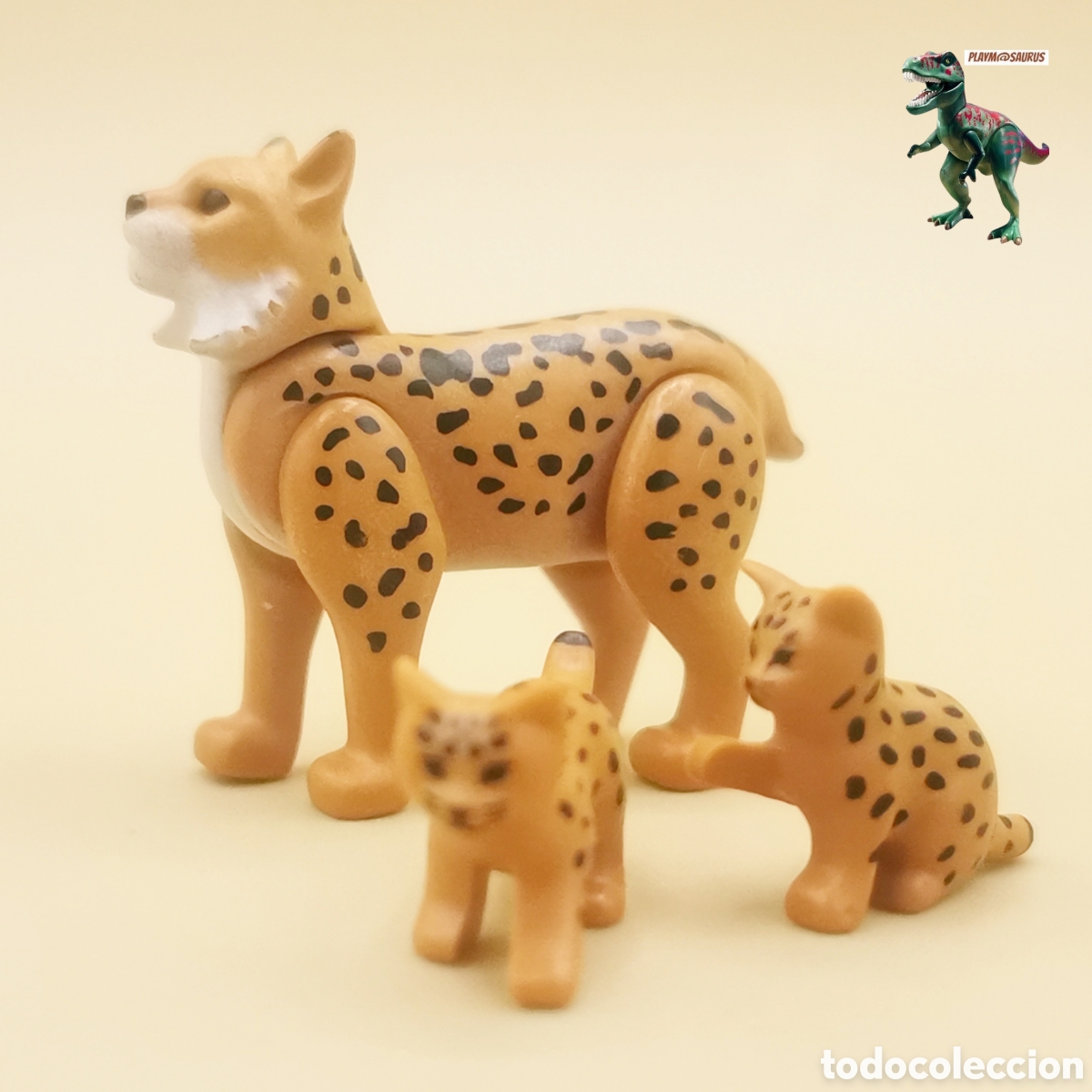 Playmobil: Playmobil familia lince animal bosque recinto zoo reserva naturaleza 5561 6540 felino iberico