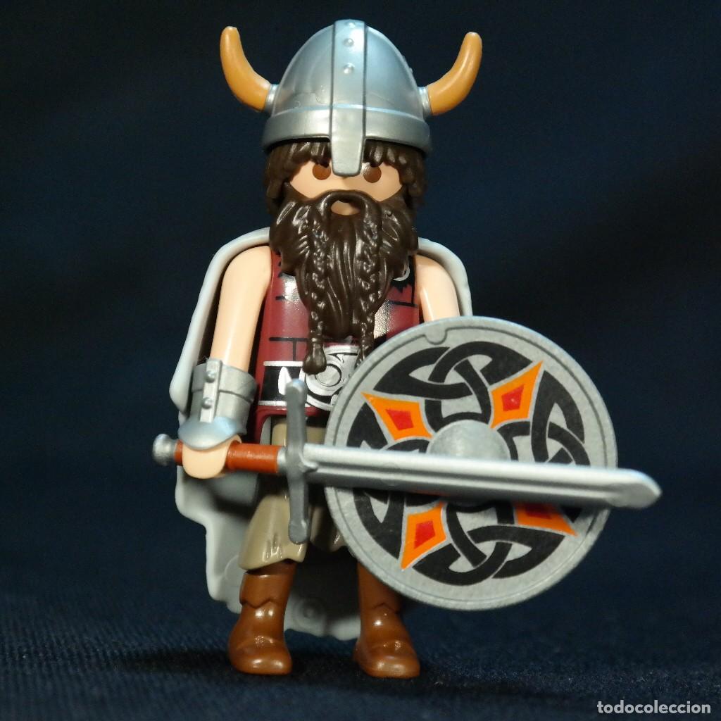Playmobil: Playmobil vikingo con capa de piel ☼