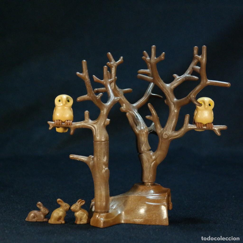 Playmobil: Playmobil arbol sin hojas con buhos y liebres ☼