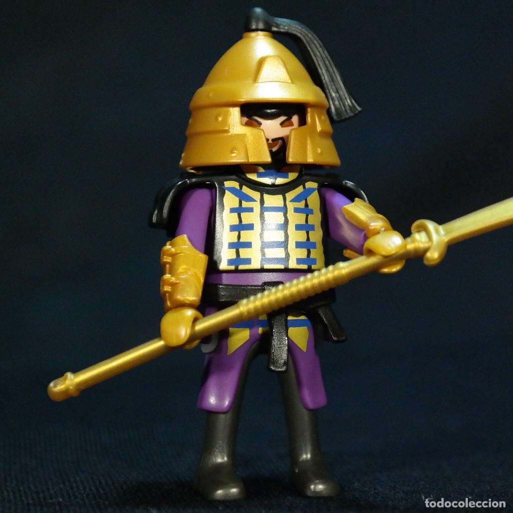 Playmobil: Playmobil samurai con casco dorado ☼