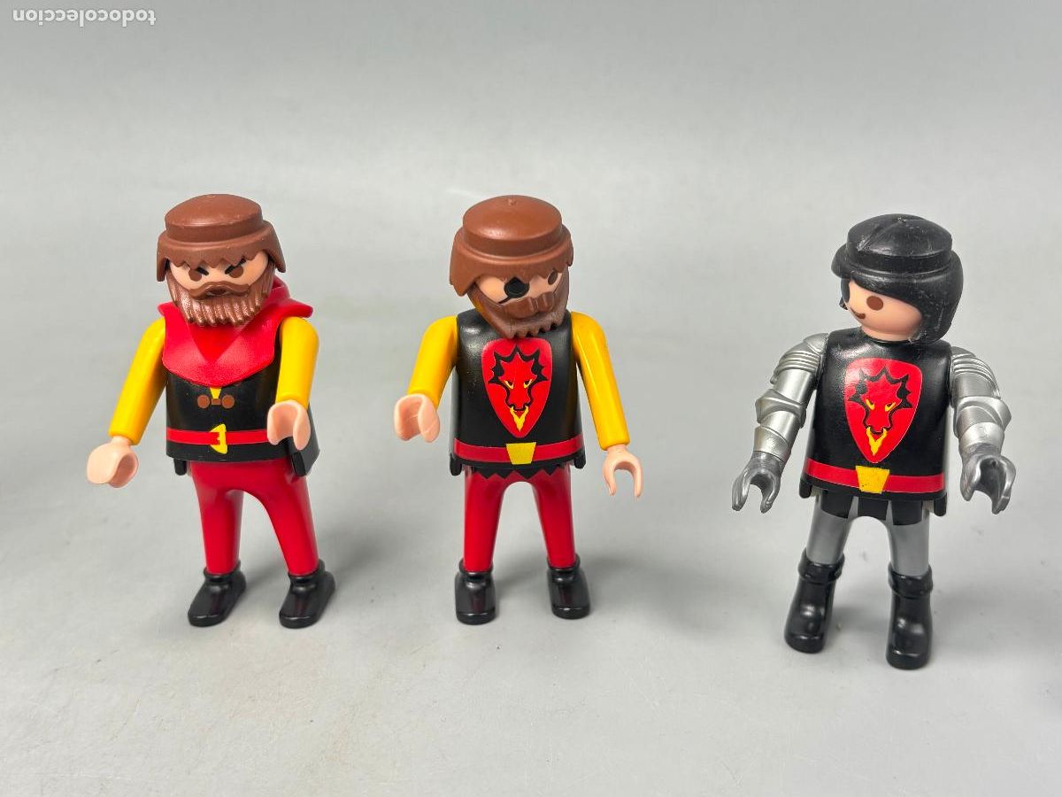Playmobil: Playmobil lote figura con barriga caballero medieval