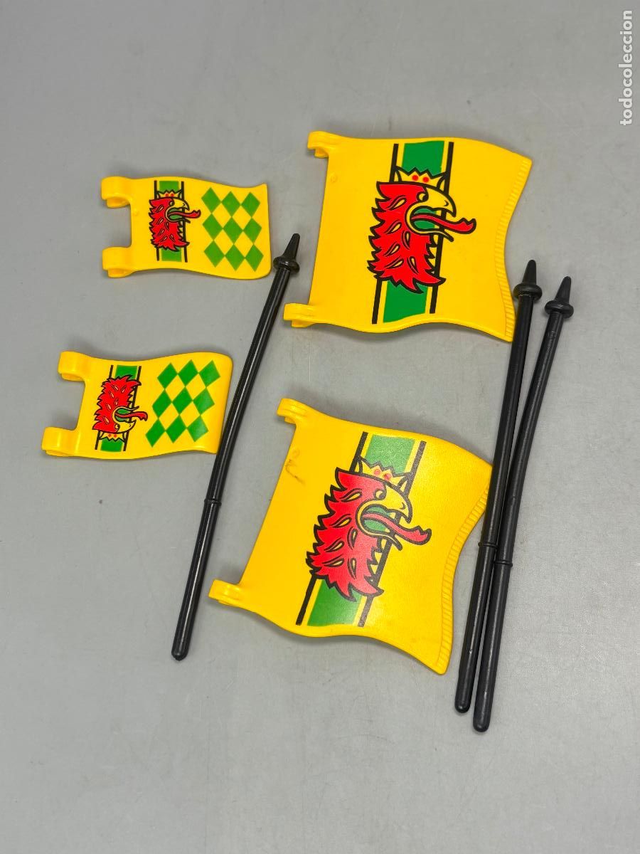 Playmobil: Playmobil 3887 bandera torre asalto medieval