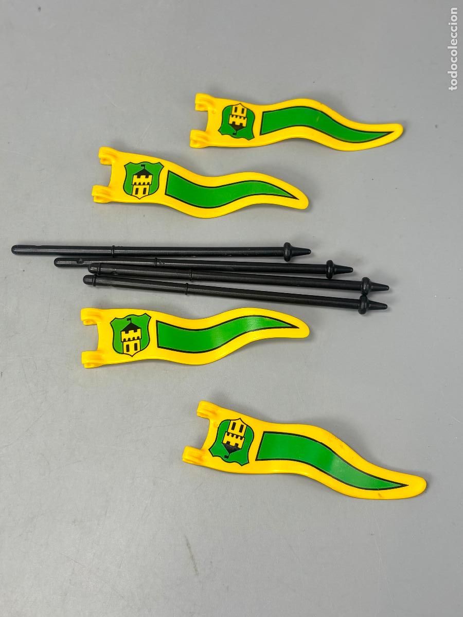 Playmobil: Playmobil bandera caballero de la torre medieval