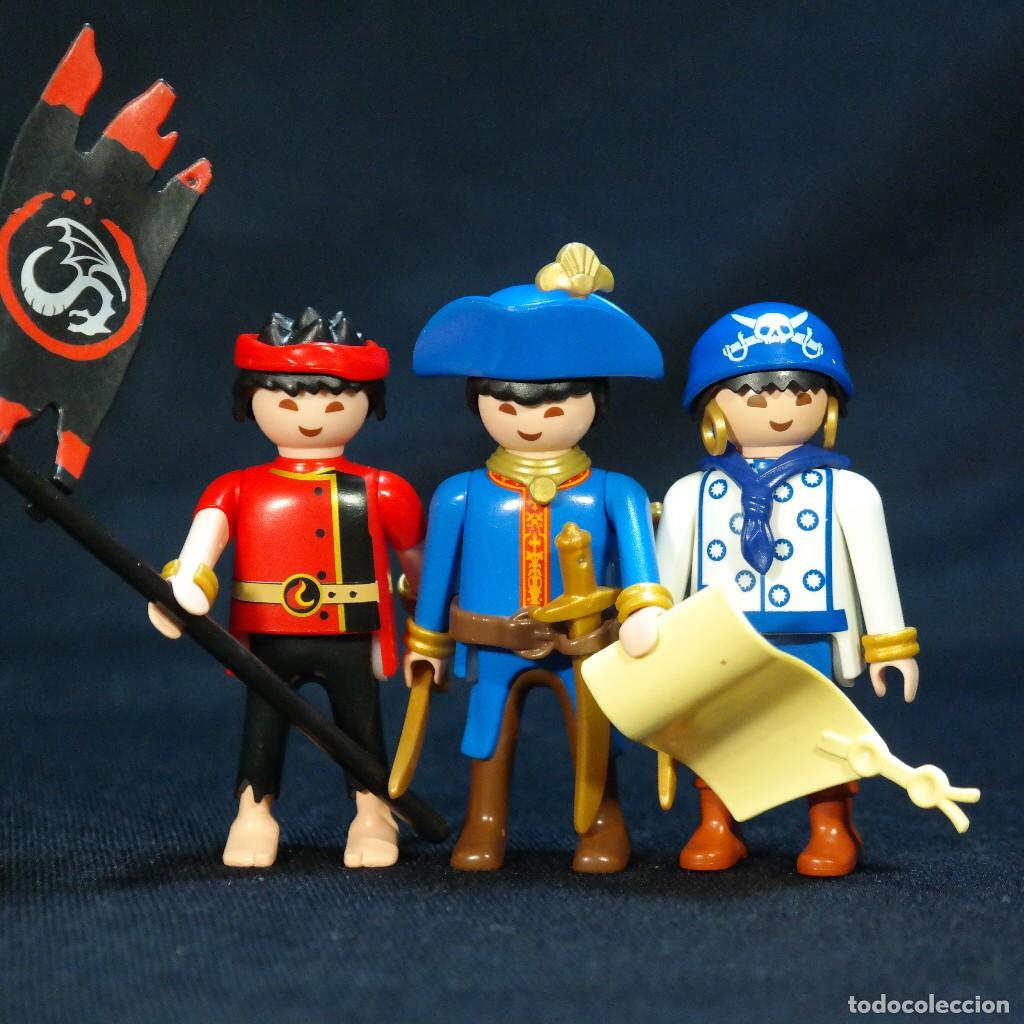 Playmobil: Playmobil tres piratas chinos ☼