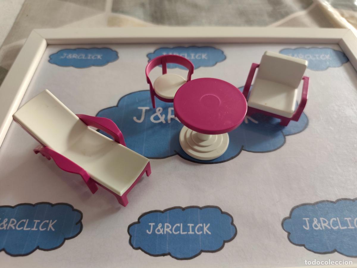 Playmobil: Playmobil repuesto muebles terraza jard&iacute;n casa