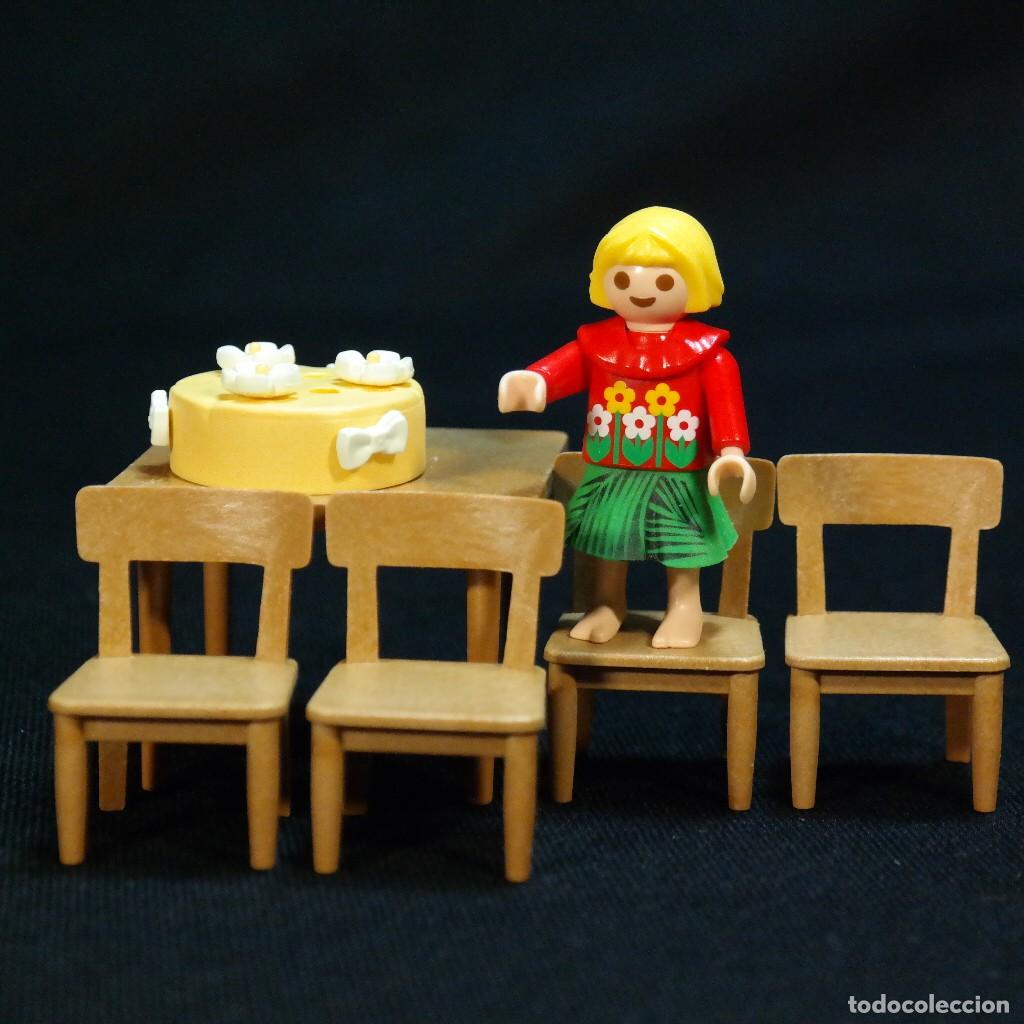 Playmobil: Playmobil ni&ntilde;a con torta ☼