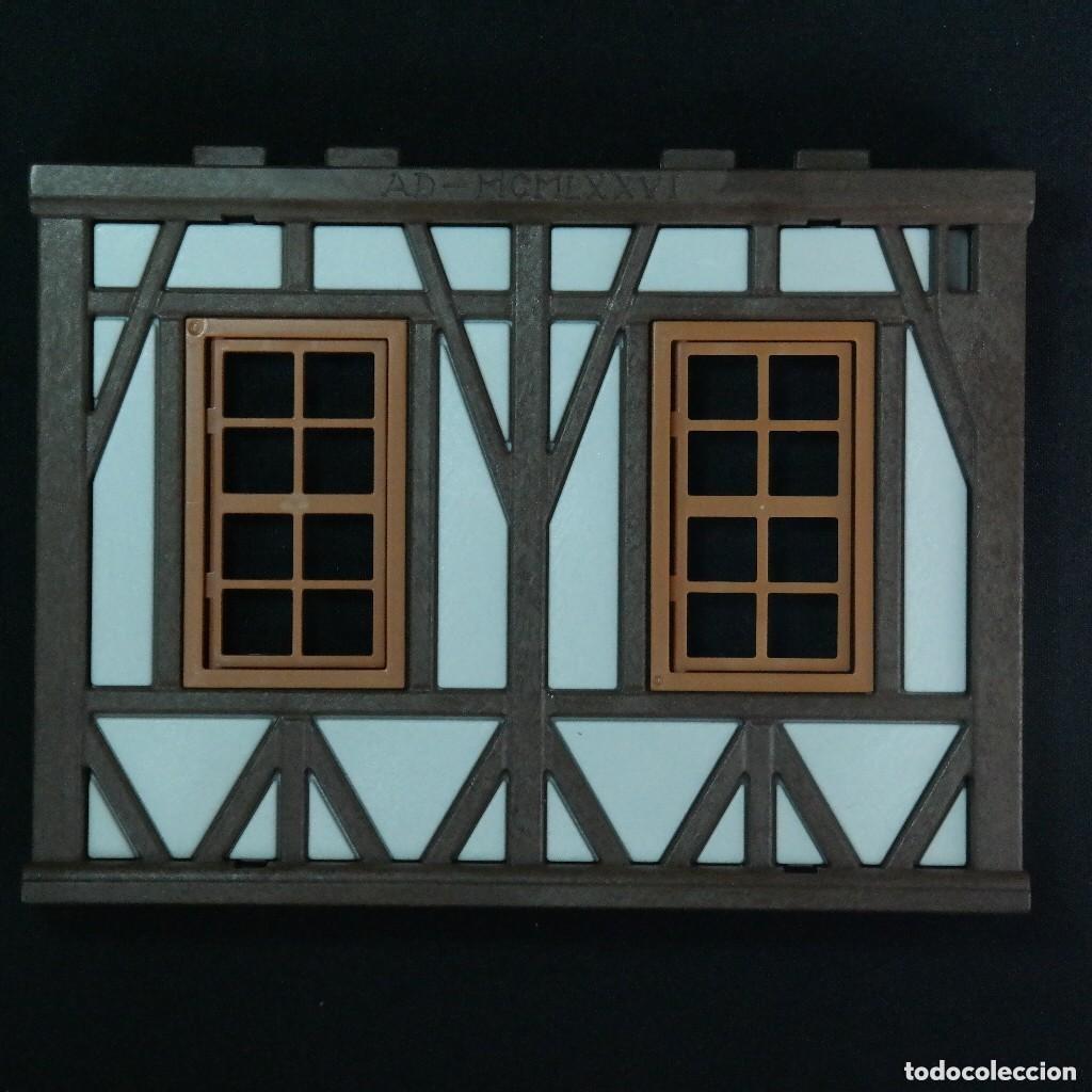 Playmobil: Playmobil pared blanca con 2 ventanas steck ☼