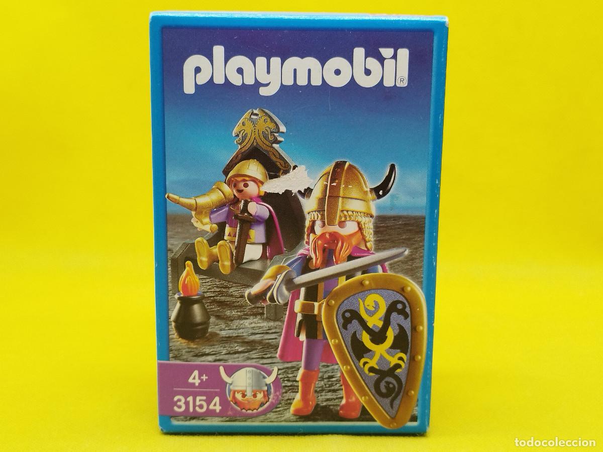 Playmobil: Playmobil Rey y pr&iacute;ncipe vikingo REF 3154