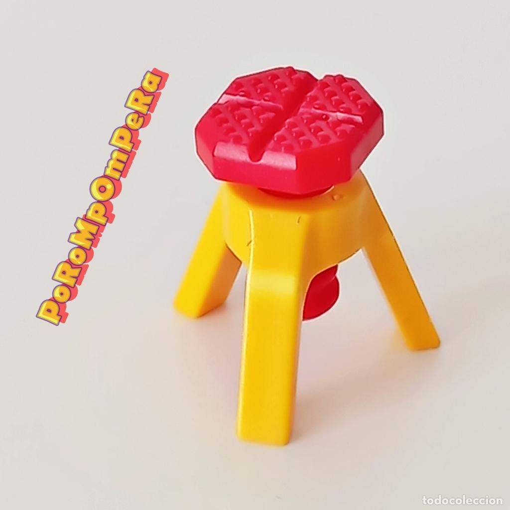 Playmobil: PLAYMOBIL SILLA GATO HIDR&Aacute;ULICO 3091 3614 4422 5207 TABURETE BANQUETA TALLER TORNILLO S7