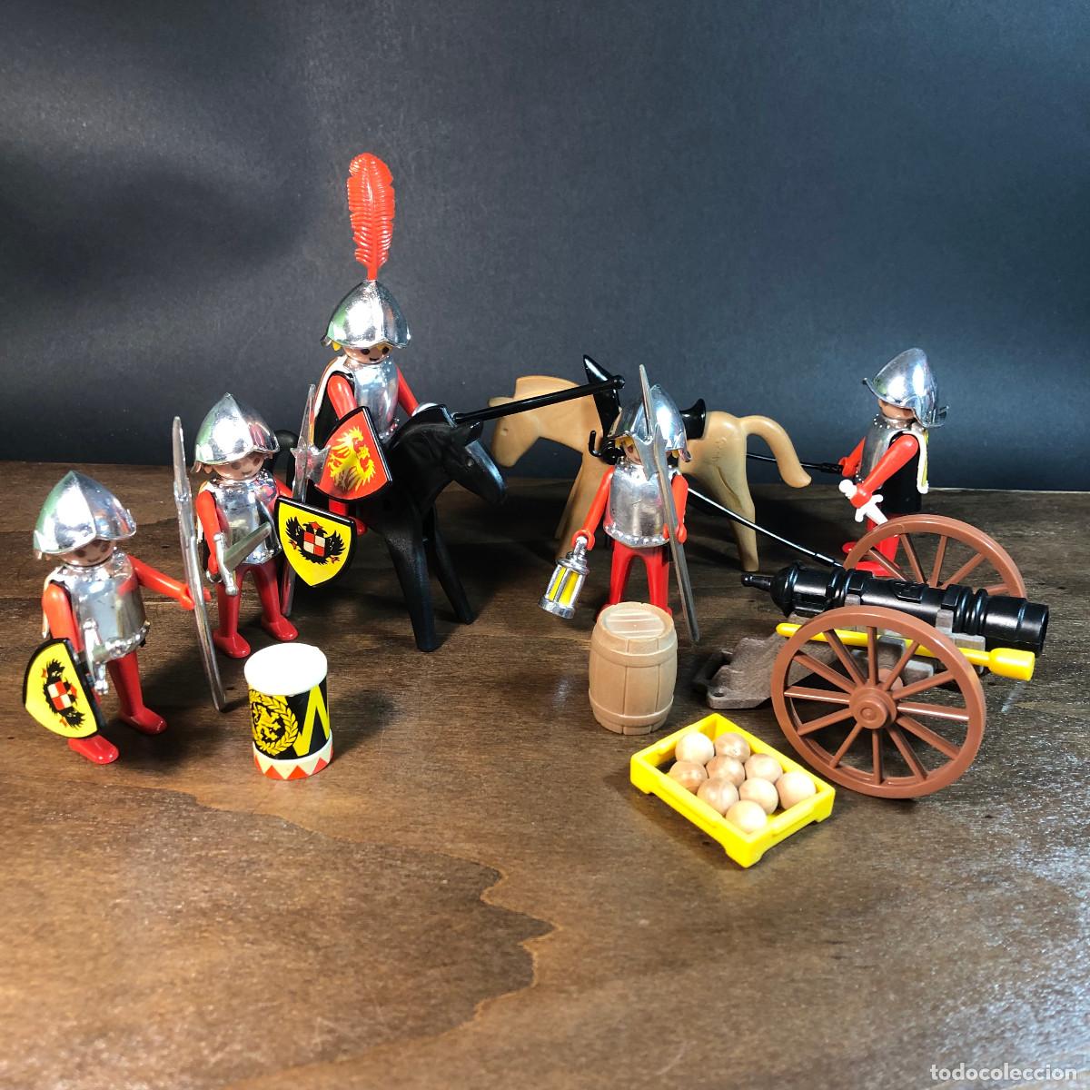 Playmobil: Conquistadores espa&ntilde;oles Famobil a&ntilde;os 70-80 Ref. 3409