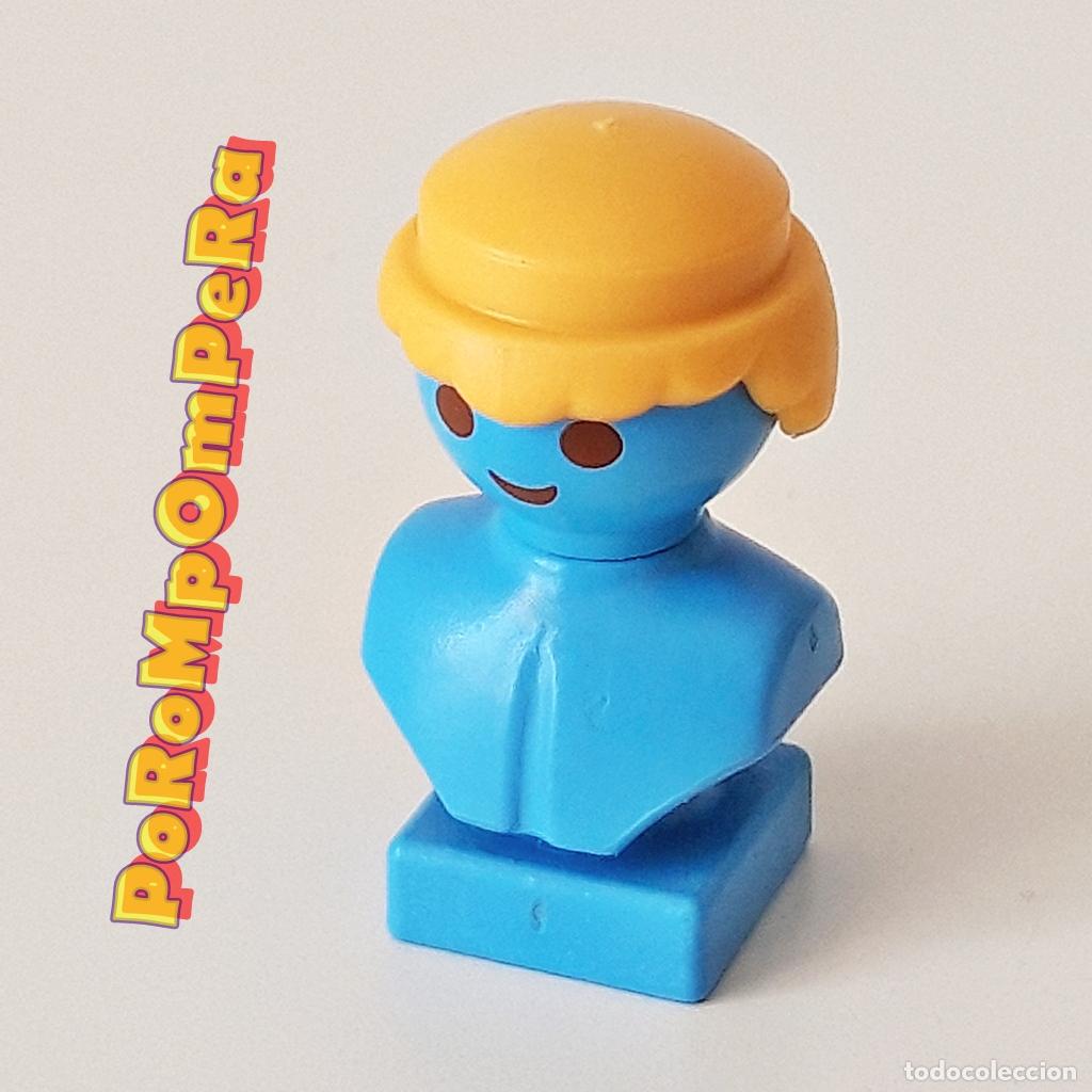 Playmobil: PLAYMOBIL PELUCA FLEQUILLO CORTO REDONDEADO AMARILL? PELO RUBIO CABELLO IDEAL CUSTOM/COMPLETAR K9