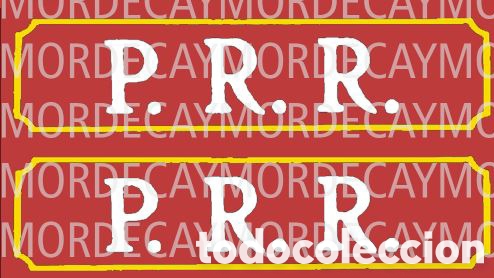 Playmobil: Playmobil Pegatina P.R.R. Tren Vag&oacute;n Ref 4120