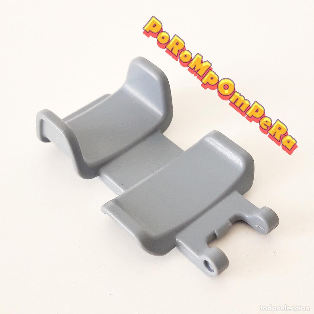 Playmobil: PLAYMOBIL PIEZA TRASERA ASIENTO INFANTIL GRIS COCHE 5436 ? SILLA TRASERA NI&Ntilde;O K9
