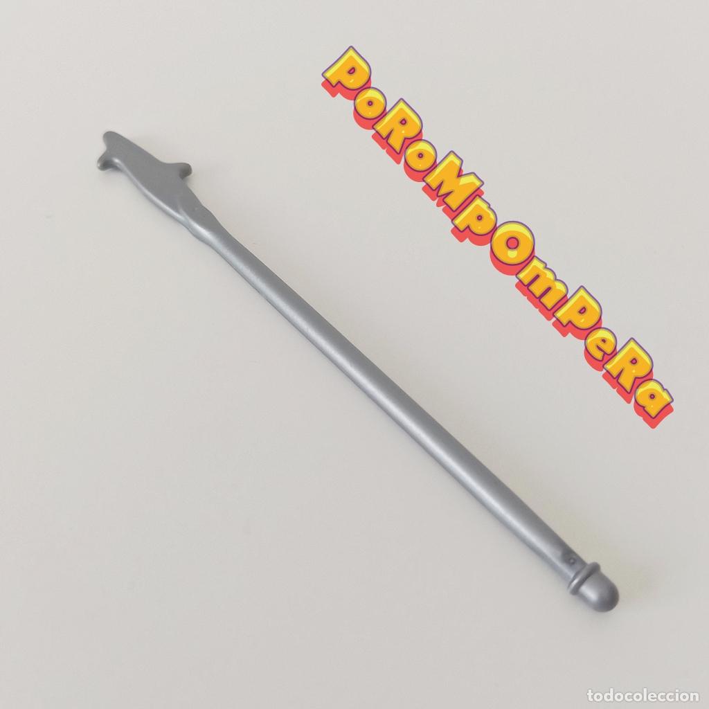 Playmobil: PLAYMOBIL LANZA O PICA PLATEADA CABALLERO MEDIEVAL GUERRERO DIFERENTES SETS K9