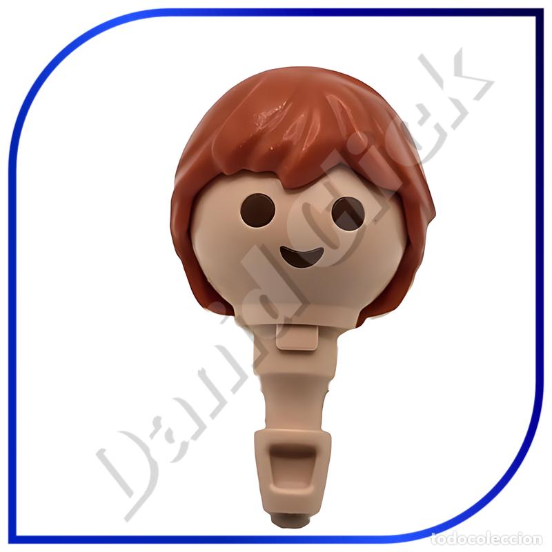 Playmobil: PLAYMOBIL CABEZA CON PELO PELIRROJO