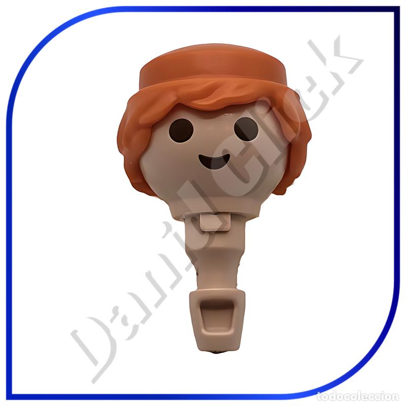 Playmobil: PLAYMOBIL CABEZA CON PELO PELIRROJO