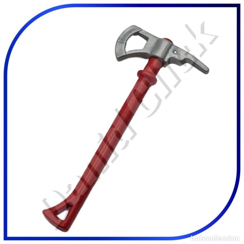 Playmobil: PLAYMOBIL HACHA BOMBERO
