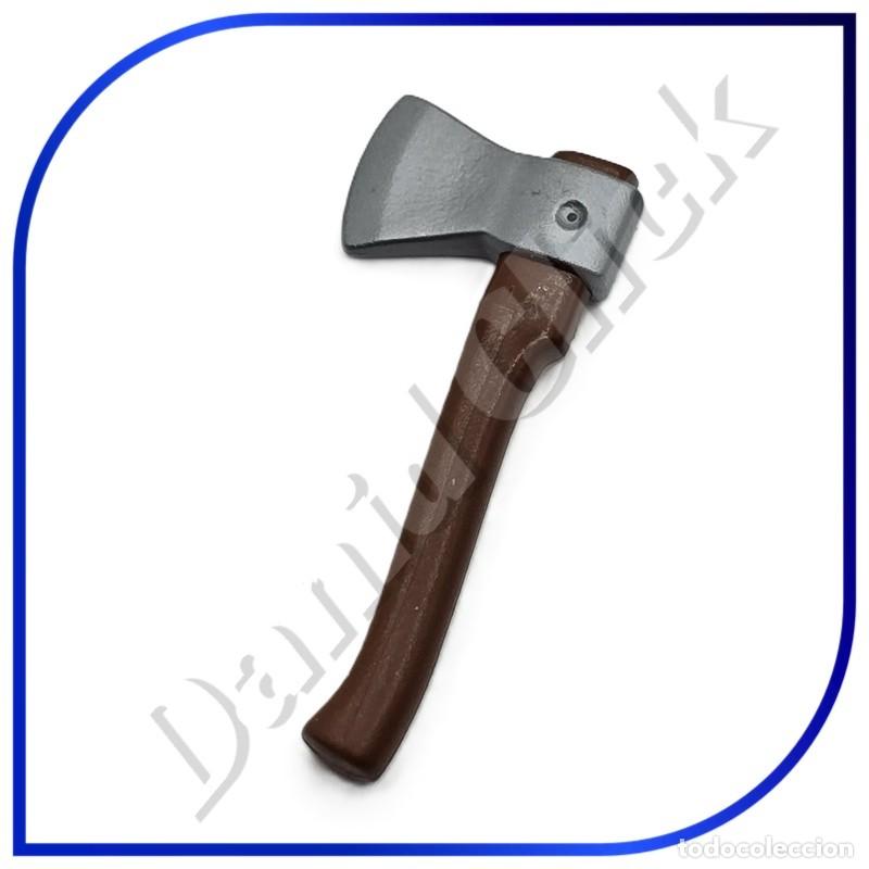 Playmobil: PLAYMOBIL HACHA LE&Ntilde;ADOR