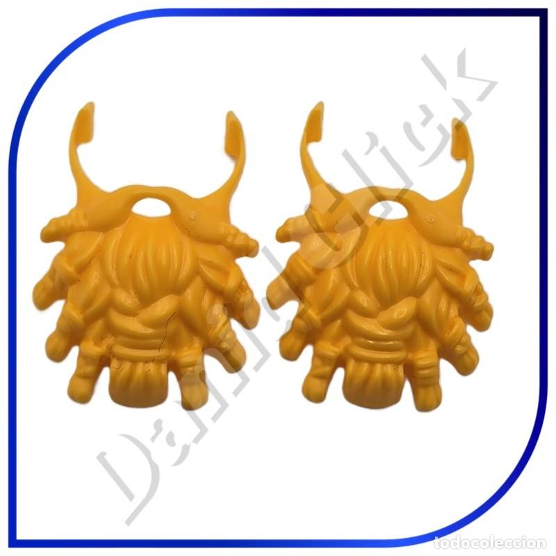Playmobil: PLAYMOBIL BARBA RUBIA VIKINGO X2