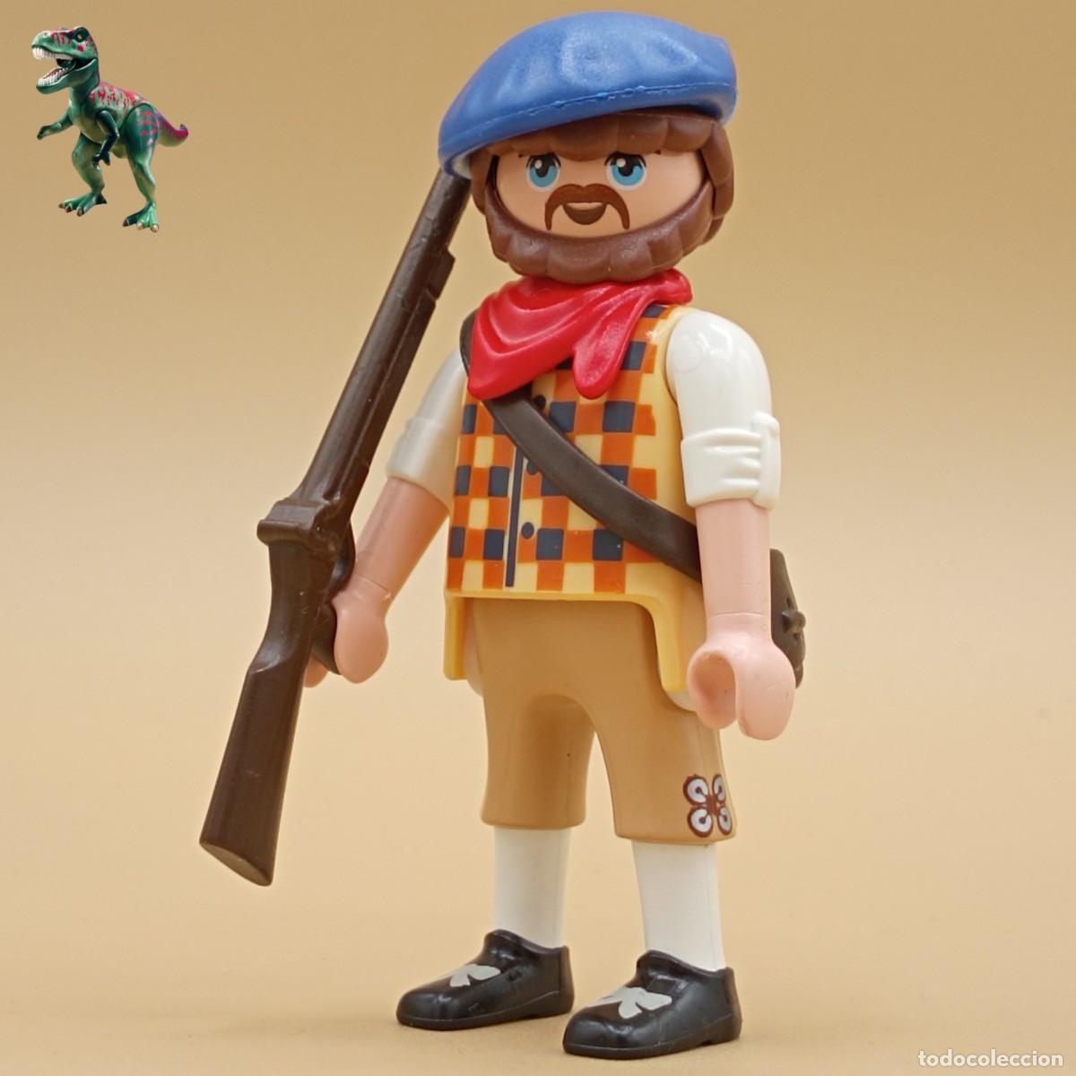 Playmobil: Playmobil figura partisano frances italiano gaucho miliciano paisano rebelde guerrillero vaquero