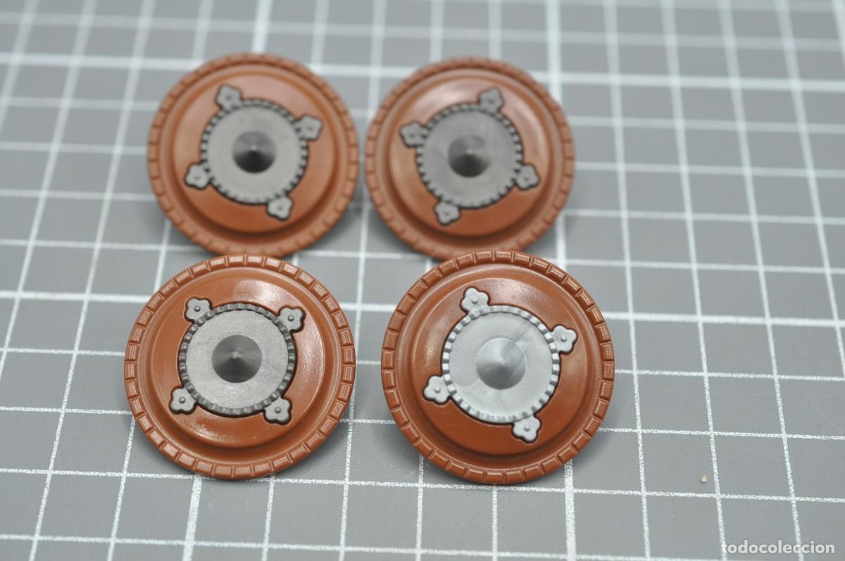 Playmobil: cj1421 Playmobil, 4 escudos