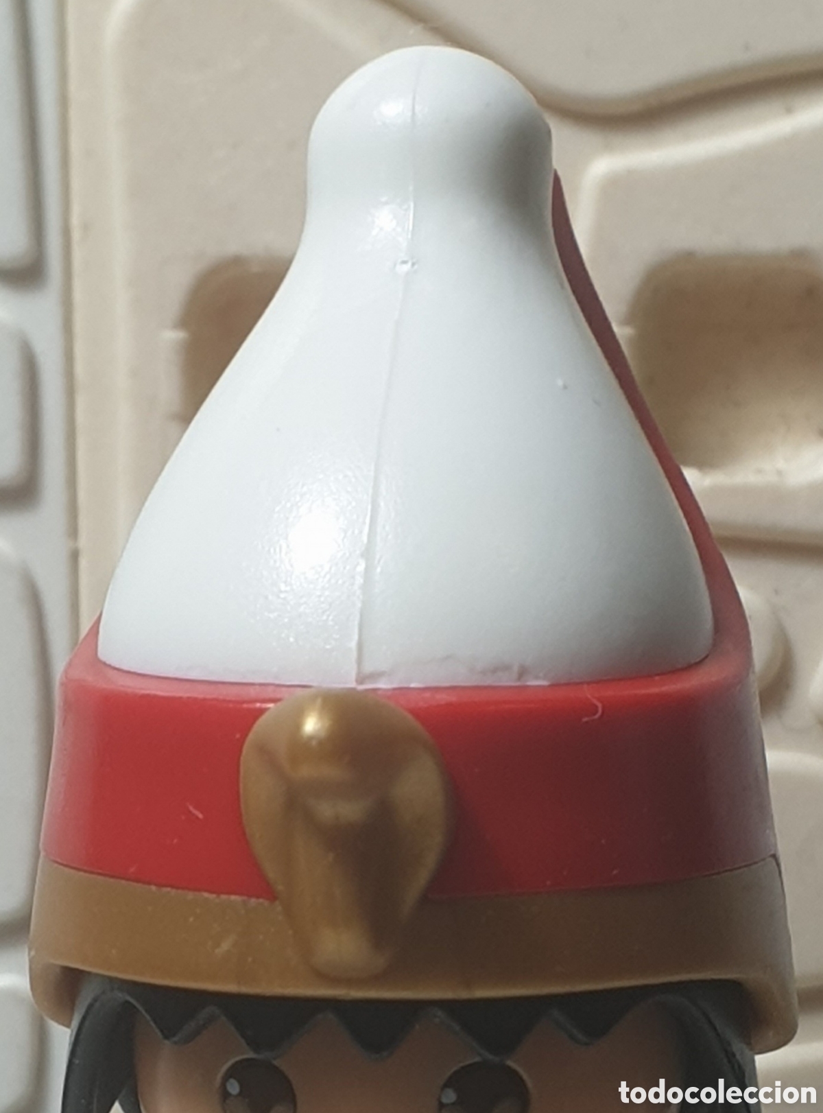 Playmobil: Playmobil Corona Doble Egipcia, con Forma de Cono y Cobra al Frente