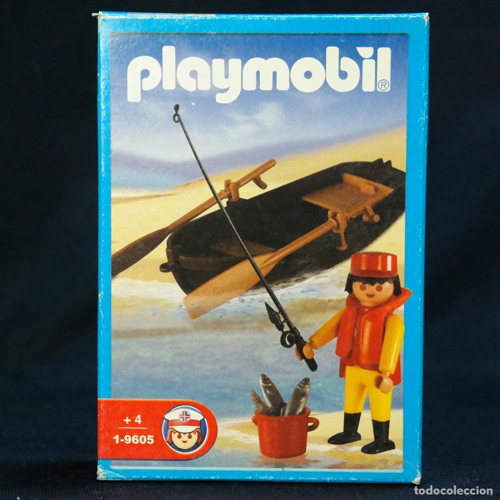 Playmobil: Playmobil bote pesquero ref- 1-9605 Antex con caja abierta bolsas selladas ☼