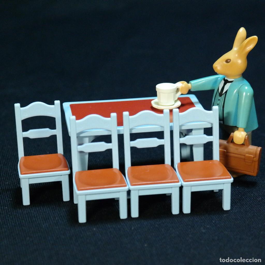 Playmobil: Playmobil conejo con mesa ☼