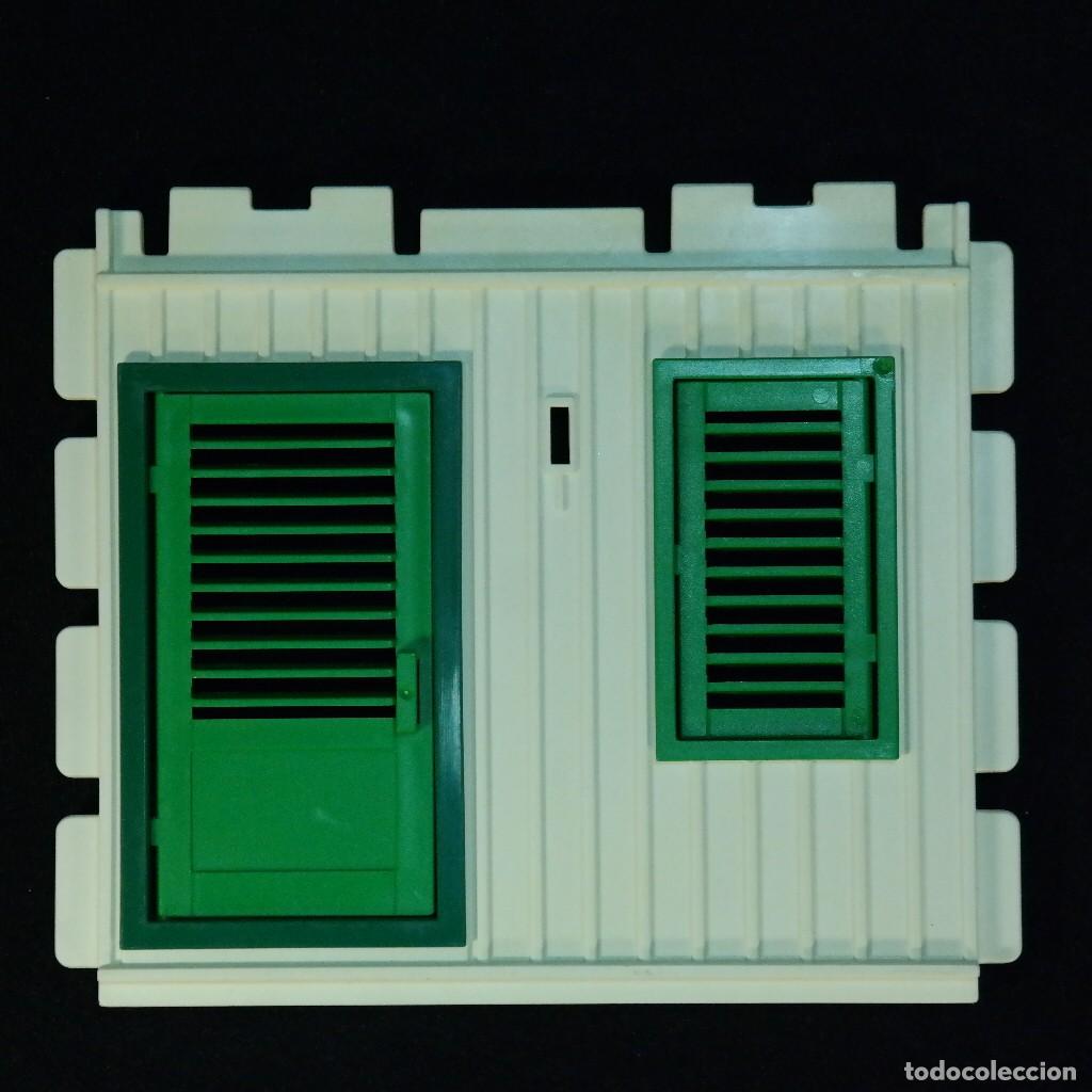 Playmobil: Playmobil pared blanca con con puerta y ventana ☼