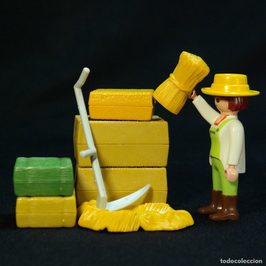 Playmobil: Playmobil granjera con fardos ☼
