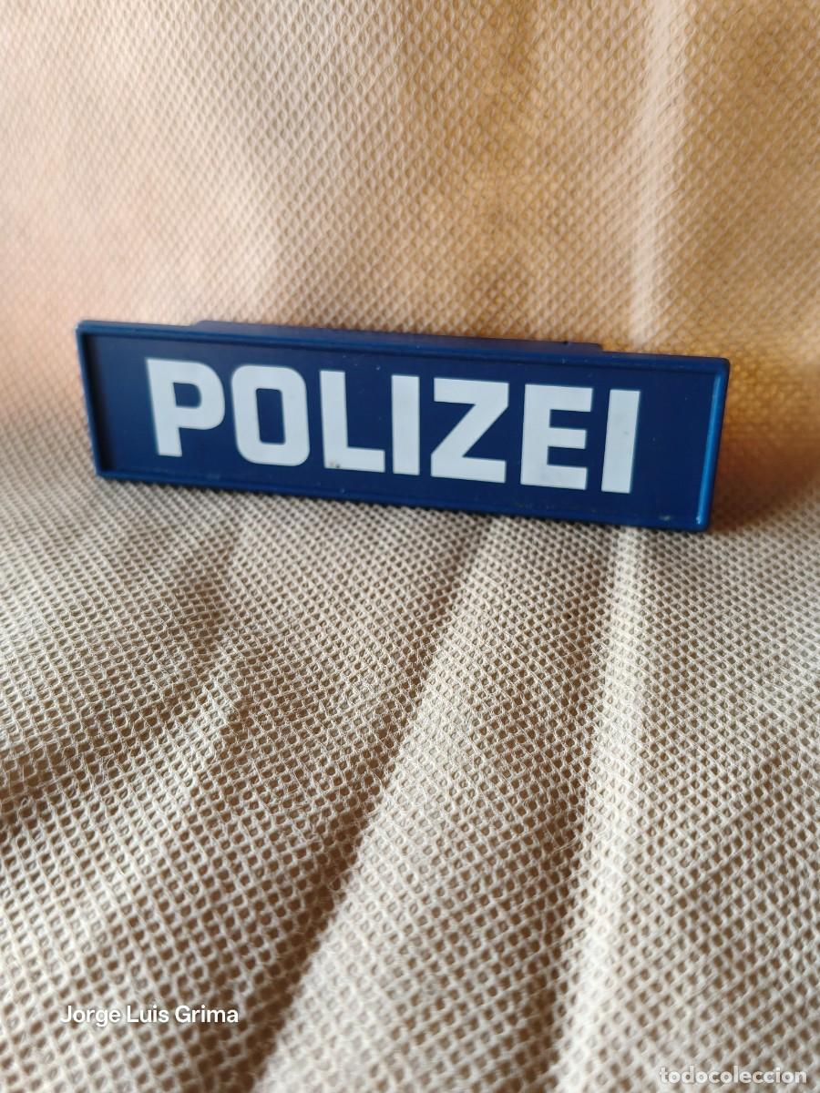 Playmobil: PLAYMOBIL CARTEL POLIC&Iacute;A REF 30635400 SETS 3605 3954