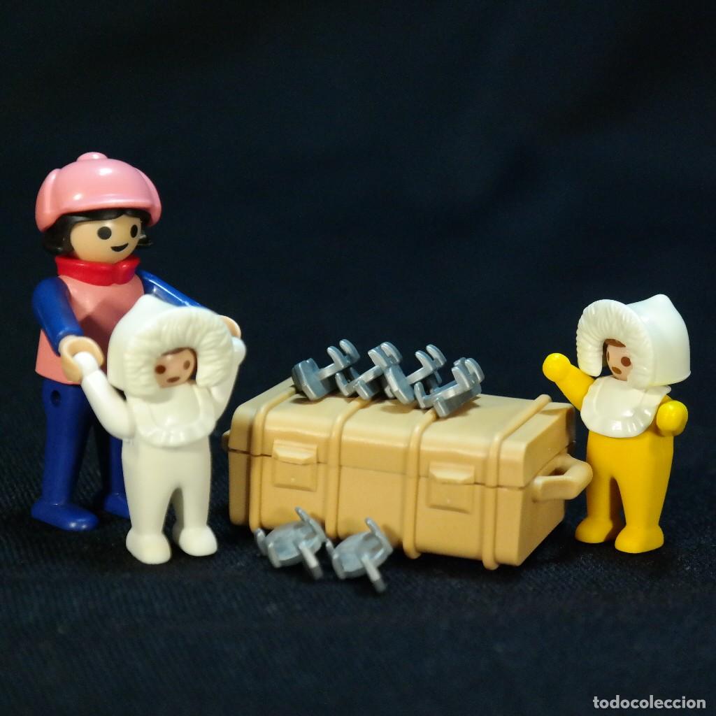 Playmobil: Playmobil ni&ntilde;os con patinetas ☼