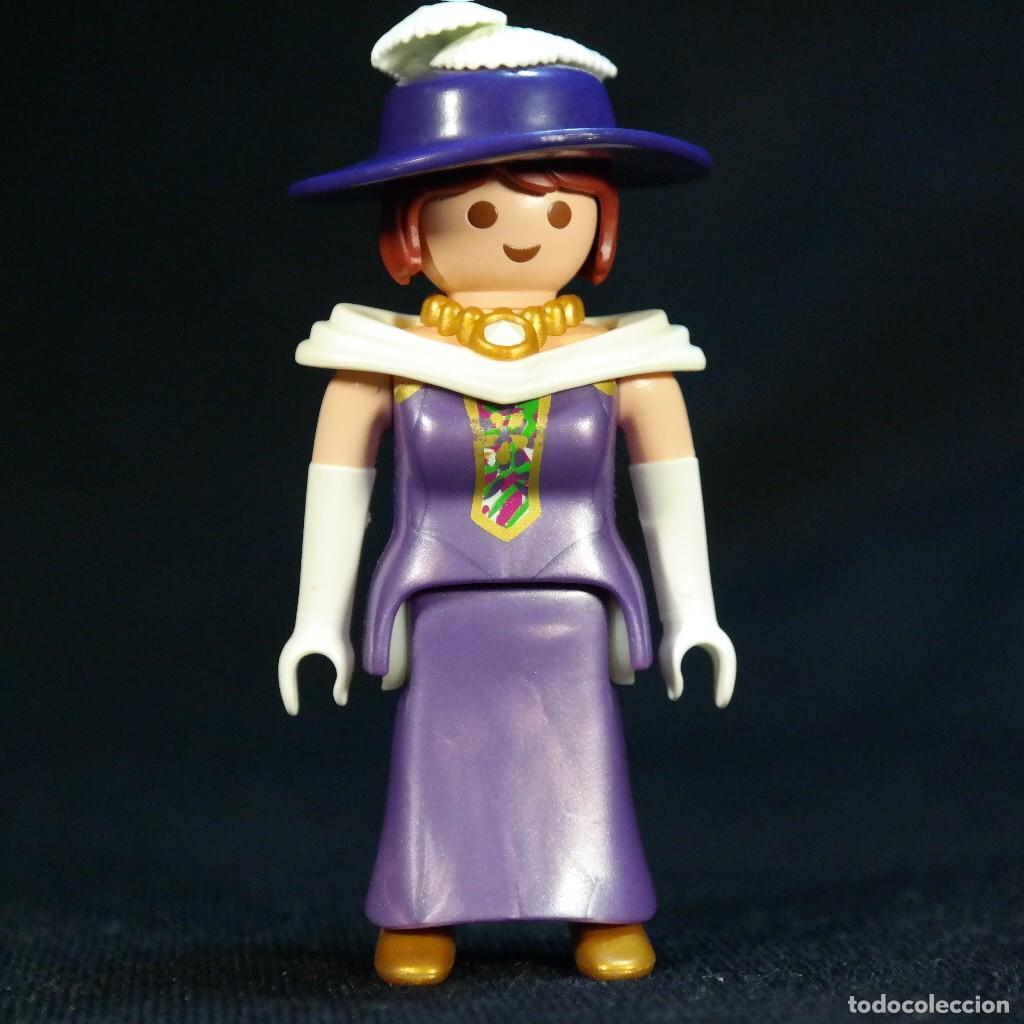Playmobil: Playmobil dama con sombrero violeta ☼