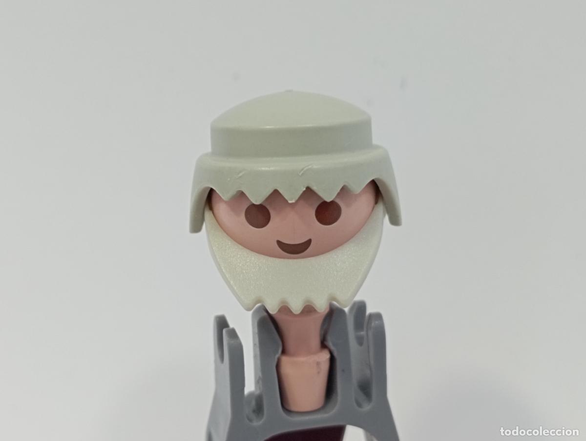 Playmobil: PLAYMOBIL PELUCA CON BARBA OESTE MEDIEVAL PIRATAS CIUDAD INDIOS.........CABEZA INCLUIDA