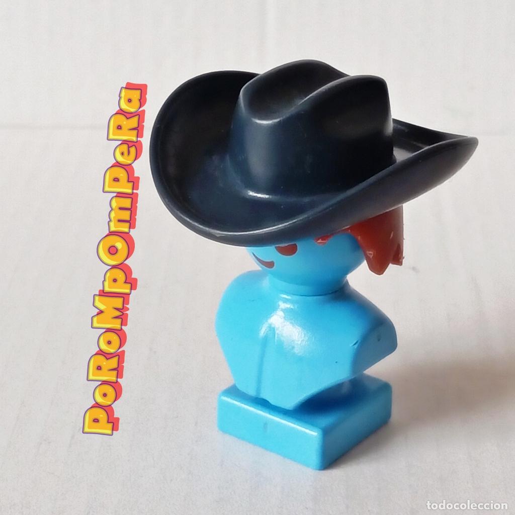 Playmobil: PLAYMOBIL SOMBRERO ALA ANCHA GRIS OSCURO OESTE VAQUERO SHERIFF MINERO K9