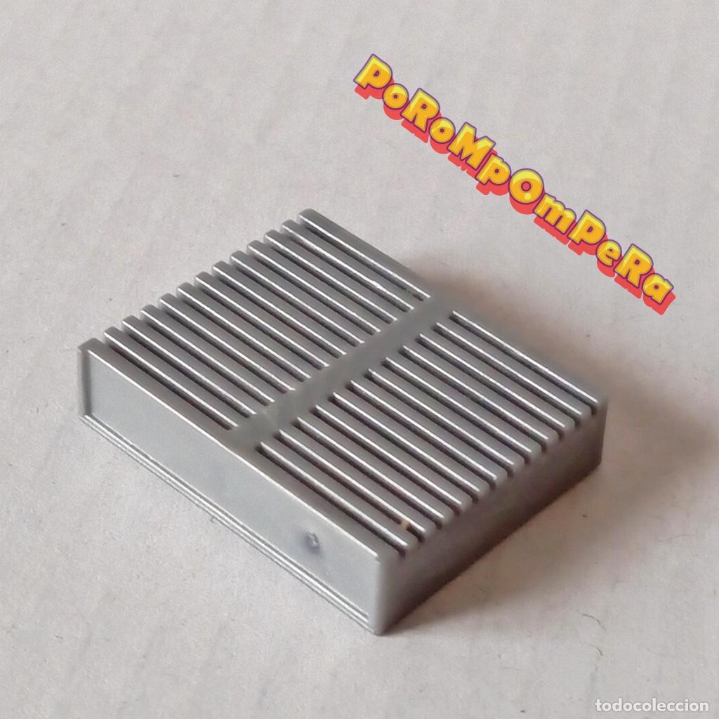 Playmobil: PLAYMOBIL PIEZA PLATEADA EQUIPO DE M&Uacute;SICA O V&Iacute;DEO SIN PEGATINA - VARIOS SETS DIFERENTES R9