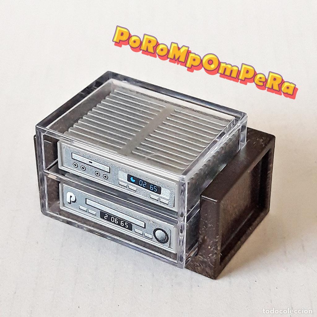 Playmobil: PLAYMOBIL MUEBLE CON EQUIPO DE M&Uacute;SICA EST&Eacute;REO CADENA SONIDO HI-FI P5