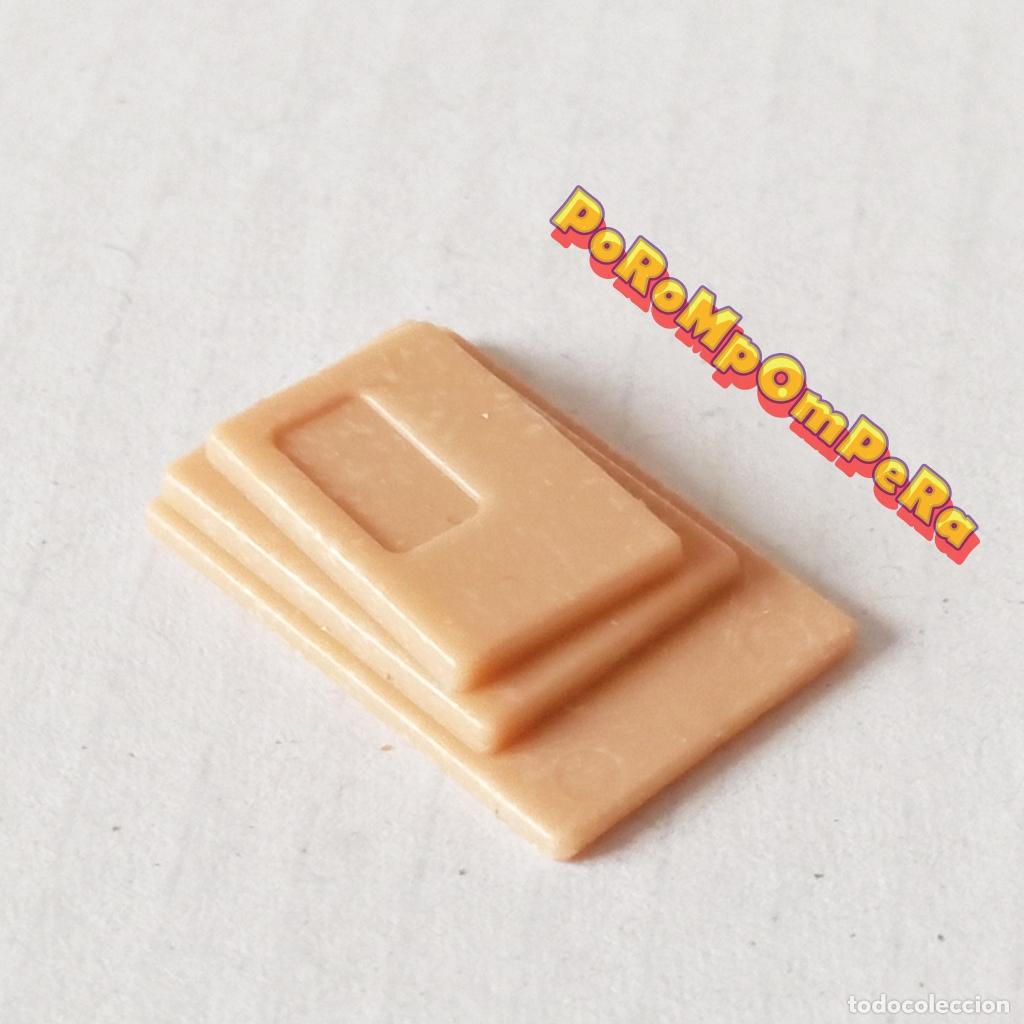 Playmobil: PLAYMOBIL PILA DE CARTAS BEIGE CL&Iacute;NICA VETERINARIA 5529 CORREO BUZ&Oacute;N CARTERO DOCUMENTO OFICINA R9